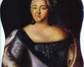 阿雷克西安特罗波夫 - Portrait of Empress Elizaveta Petrovna